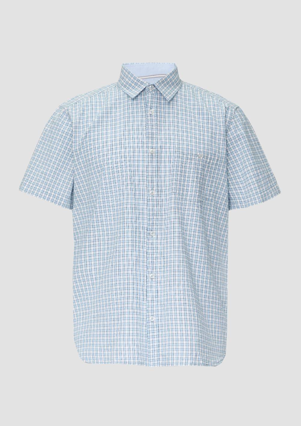 S.Oliver Kurzarmhemd Mit Kentkragen