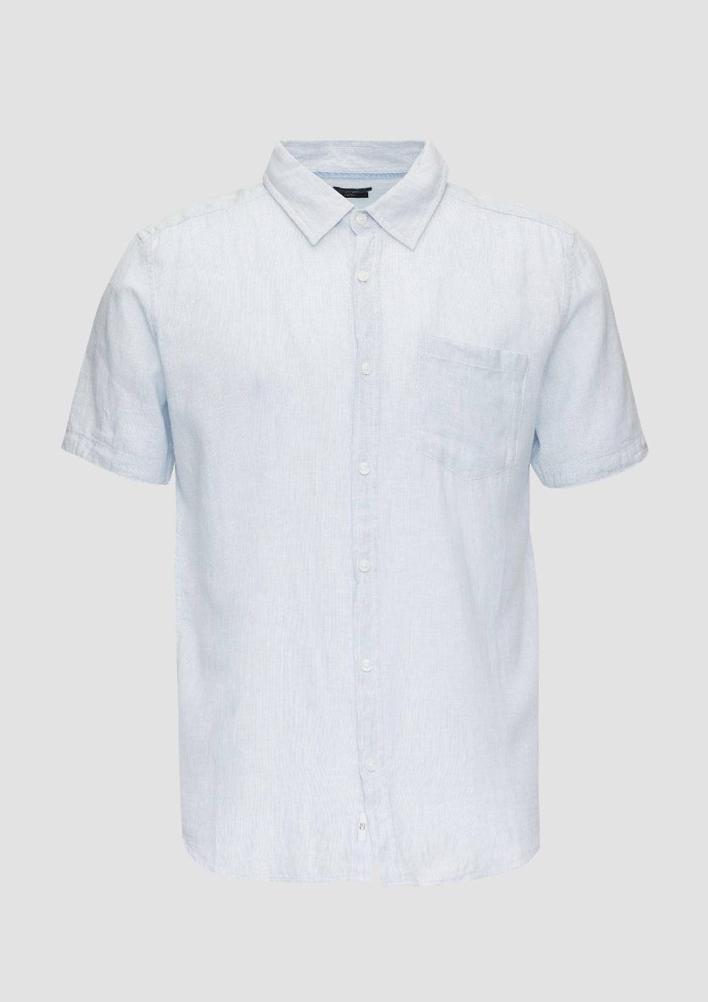 S.Oliver Kurzarmhemd Mit Kentkragen
