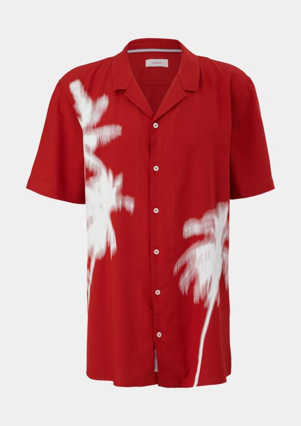 s.Oliver Kurzärmliges Hemd mit Frontprint
