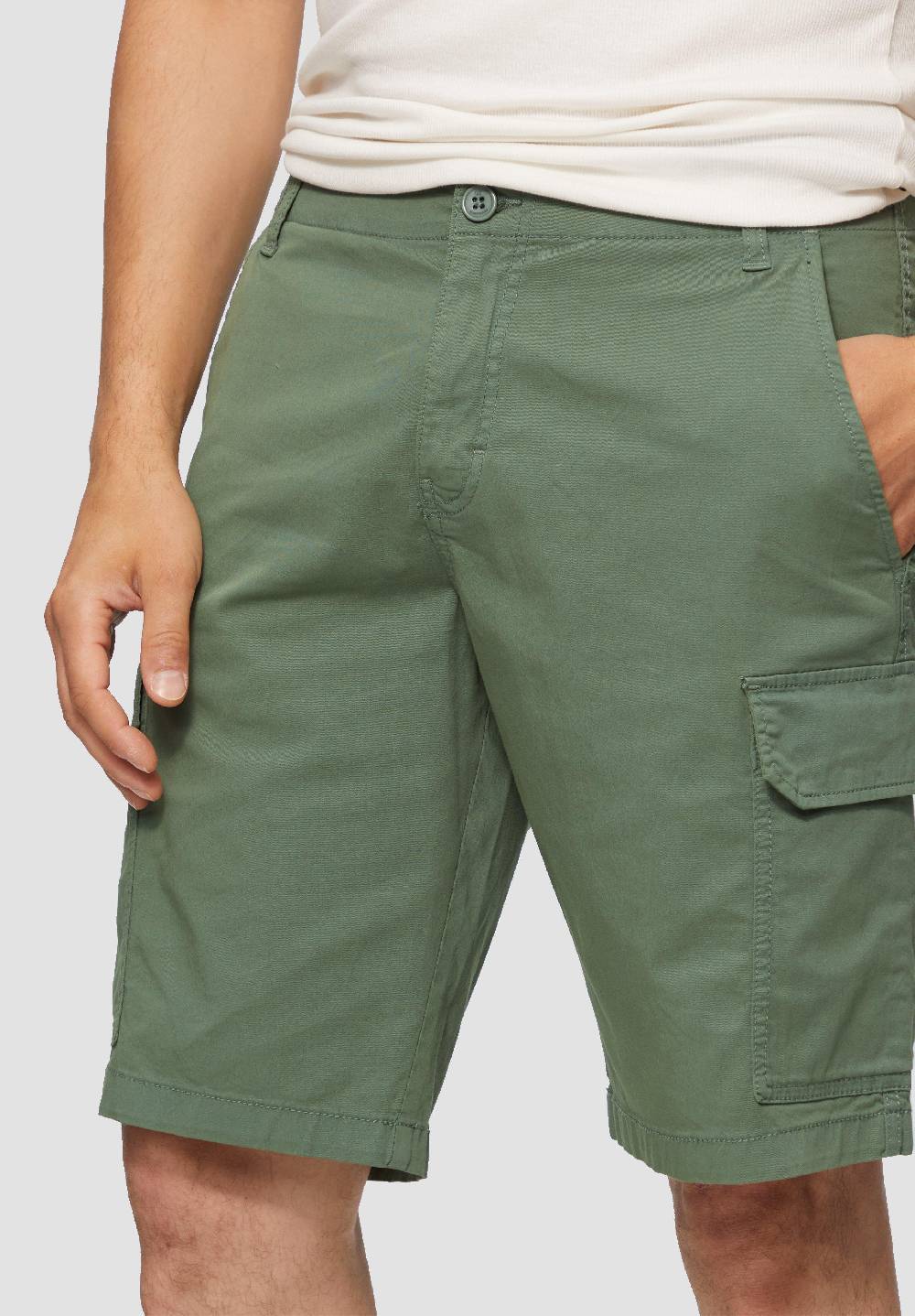 S.Oliver Kurze Hose Mit Cargo-Taschen