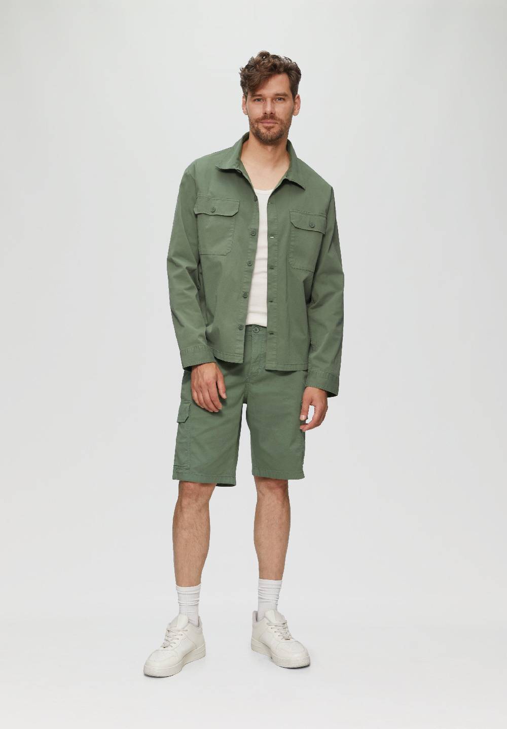 S.Oliver Kurze Hose Mit Cargo-Taschen