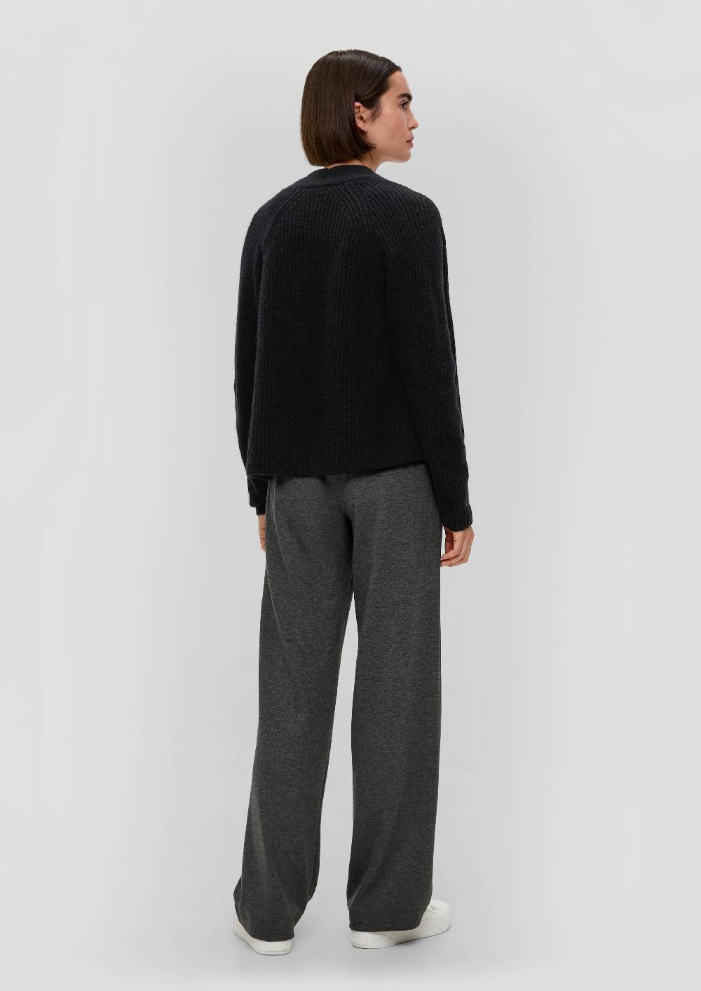 S.Oliver Kurzer Cardigan Aus Wollmix