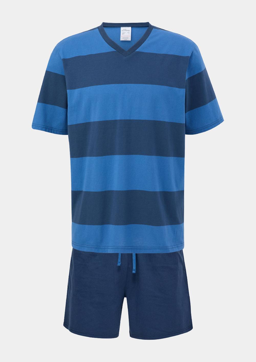 S.Oliver Kurzer Pyjama Aus Baumwolle