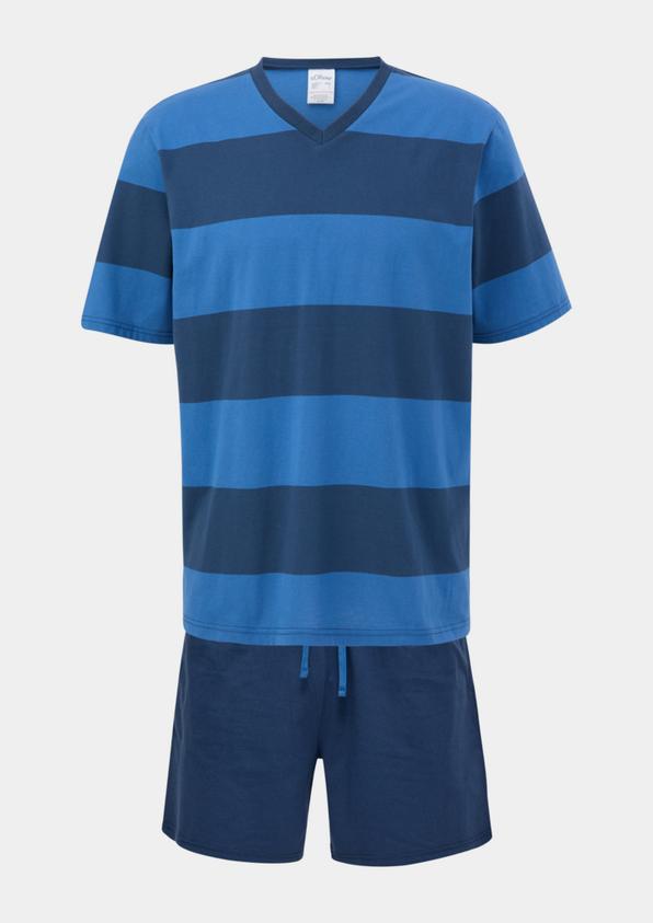 s.Oliver Kurzer Pyjama aus Baumwolle
