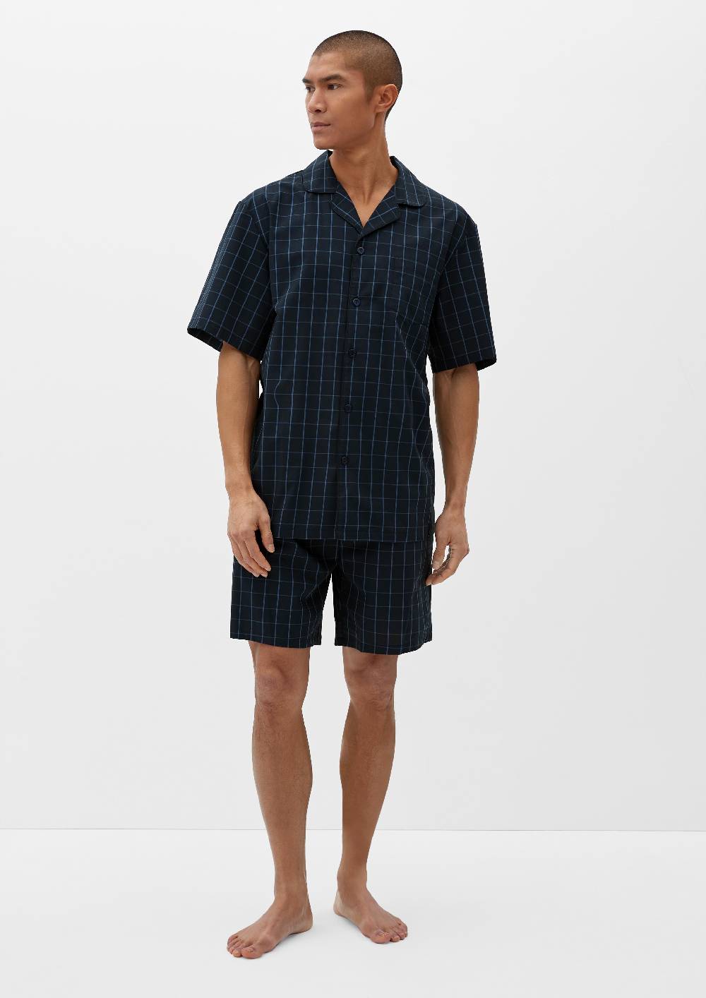 S.Oliver Kurzer Pyjama Aus Baumwolle