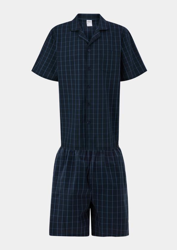 s.Oliver Kurzer Pyjama aus Baumwolle