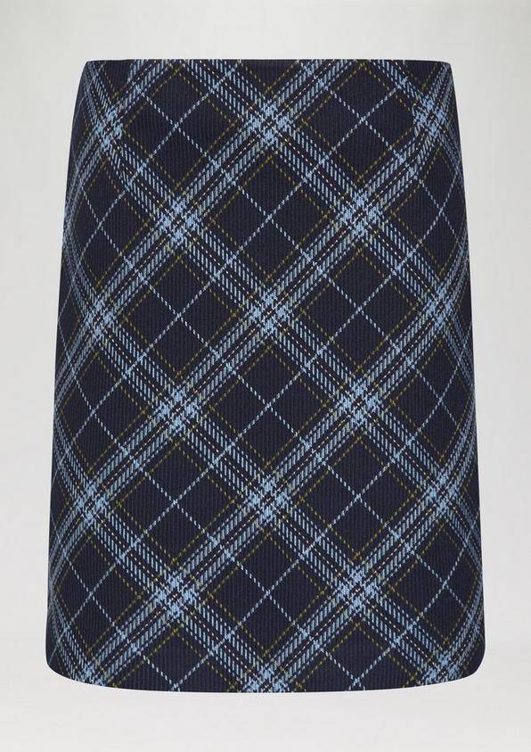 S.Oliver Kurzer Rock Mit Web-Karo