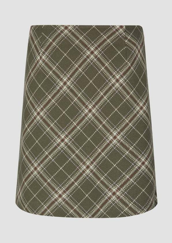 S.Oliver Kurzer Rock Mit Web-Karo