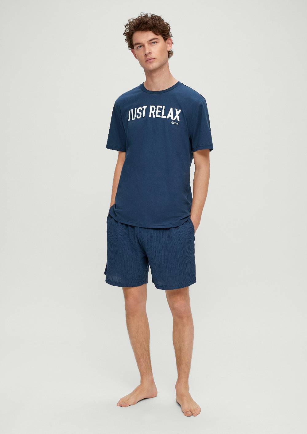 S.Oliver Kurzes Pyjama-Shirt