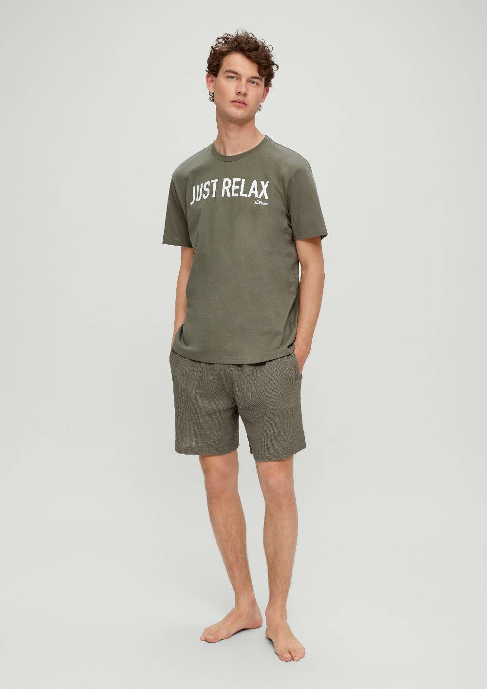 S.Oliver Kurzes Pyjama-Shirt