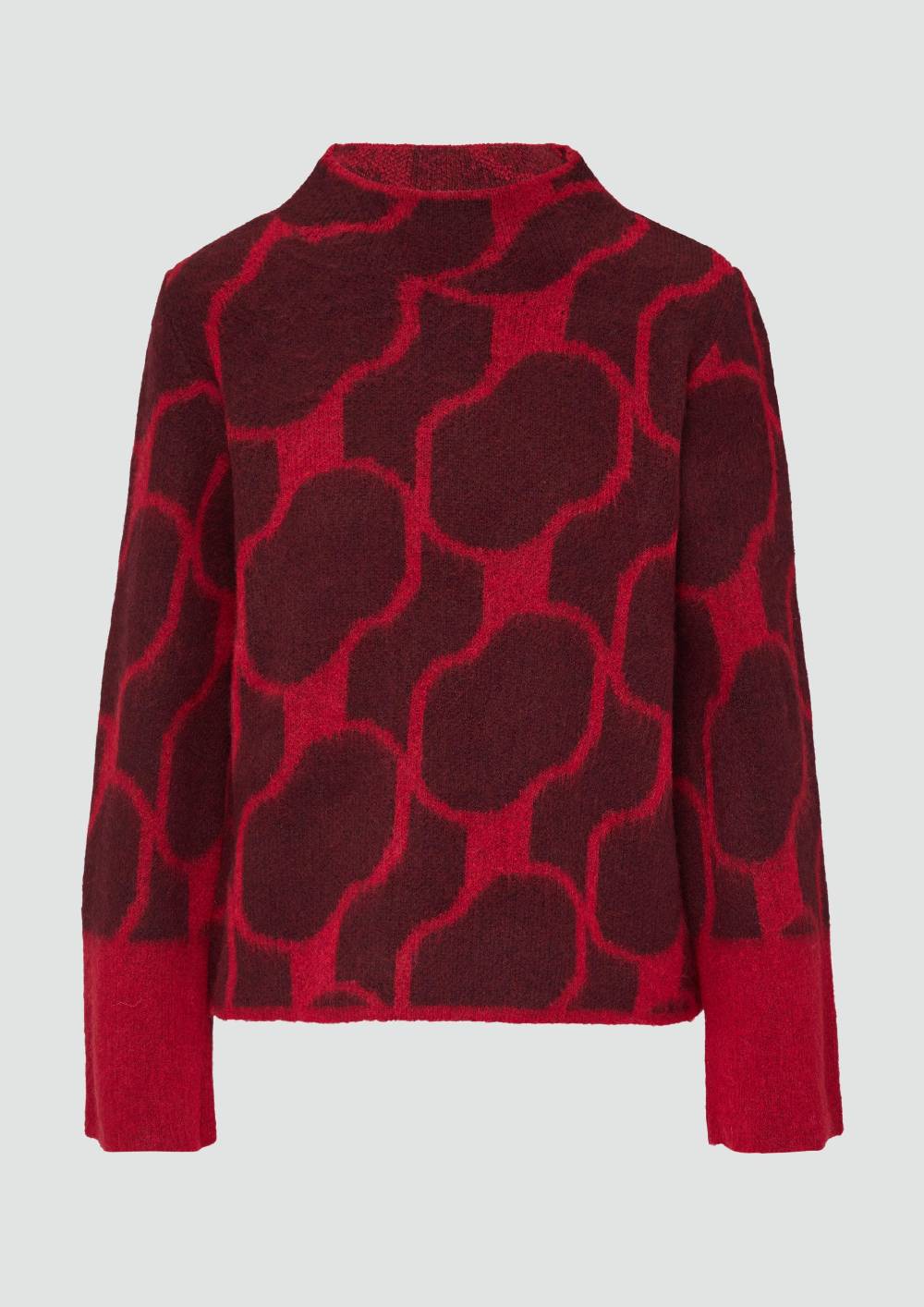 S.Oliver Kuscheliger Pullover Mit Jaquardmuster