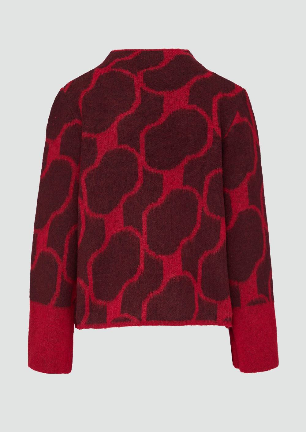 S.Oliver Kuscheliger Pullover Mit Jaquardmuster