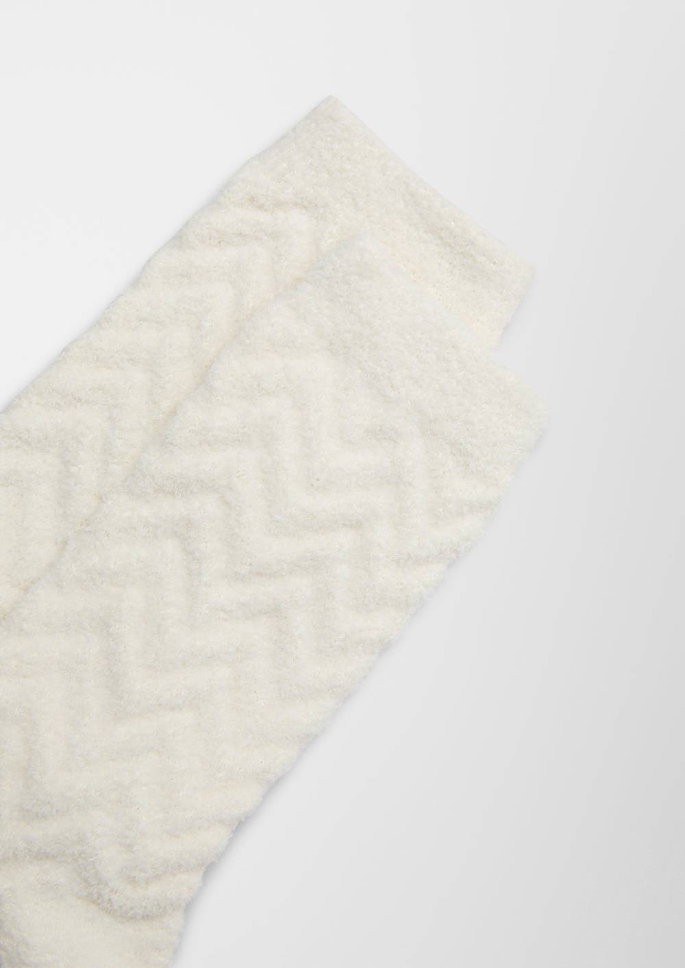 S.Oliver Kuschelsocken Mit Struktur