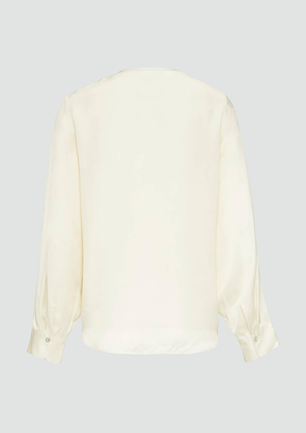 S.Oliver Langarmbluse Aus Satin