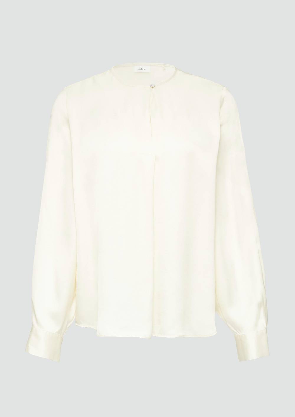 S.Oliver Langarmbluse Aus Satin