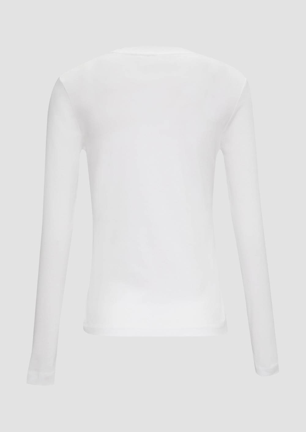 S.Oliver Langarmshirt Mit Muschelkante