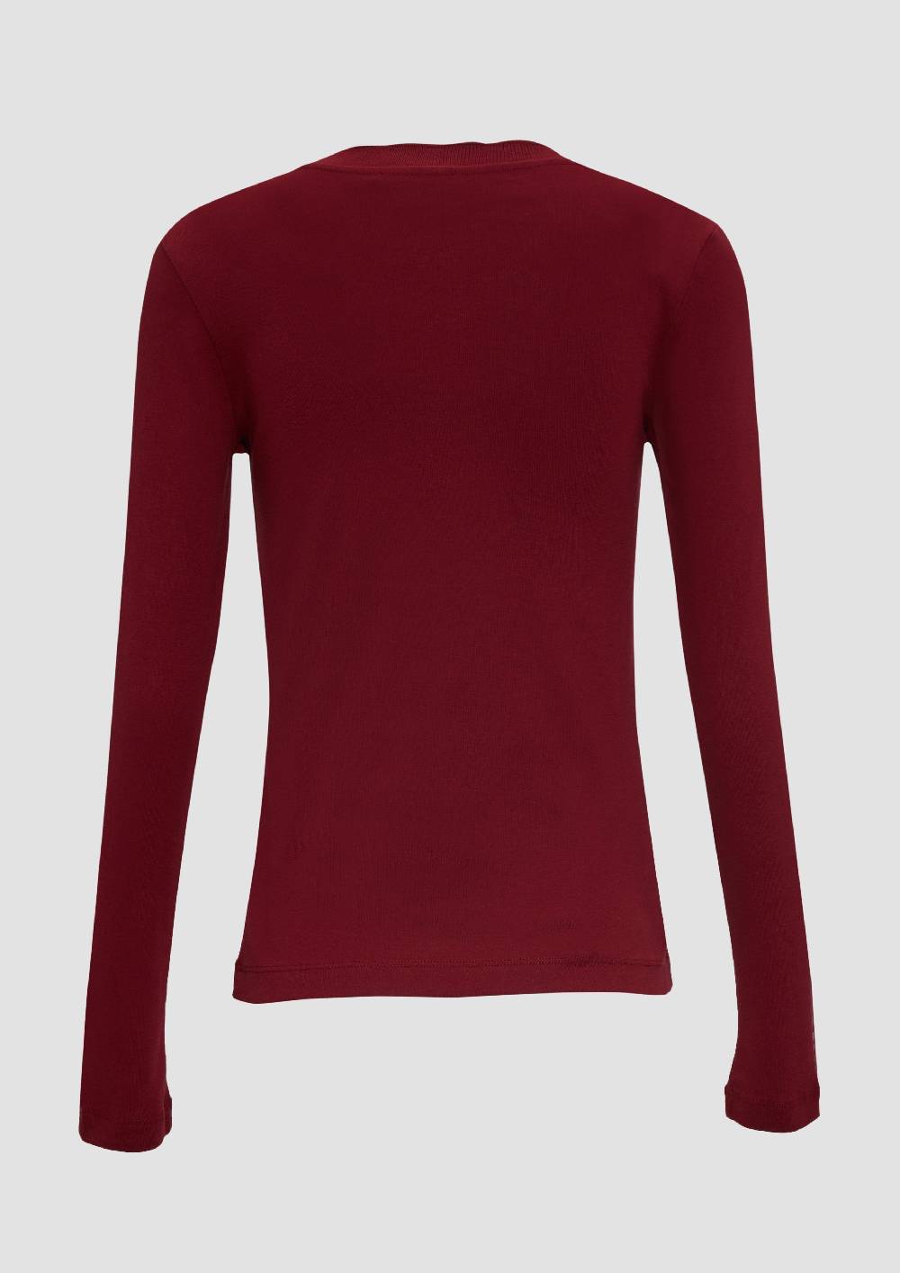 S.Oliver Langarmshirt Mit Muschelkante