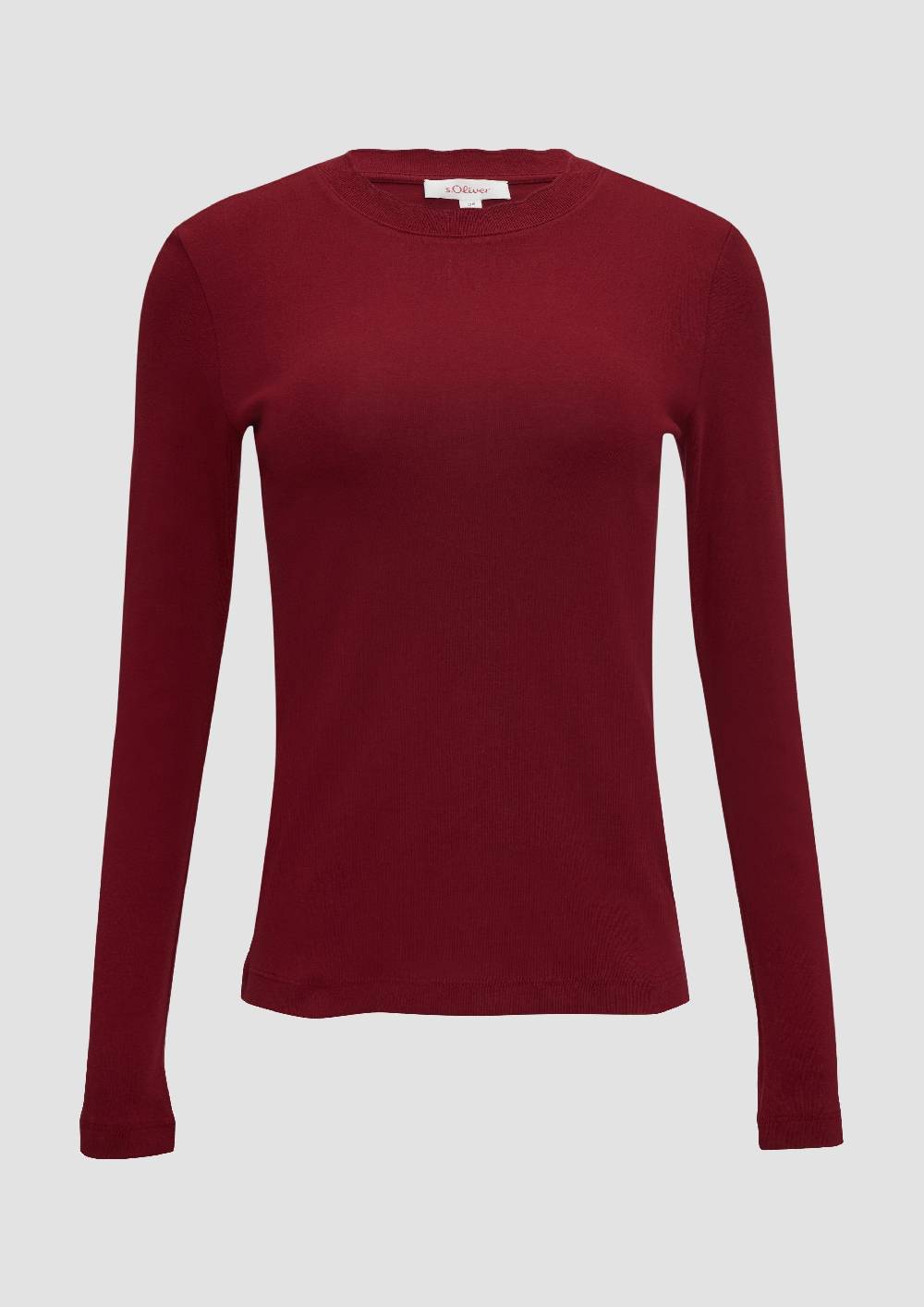 S.Oliver Langarmshirt Mit Muschelkante