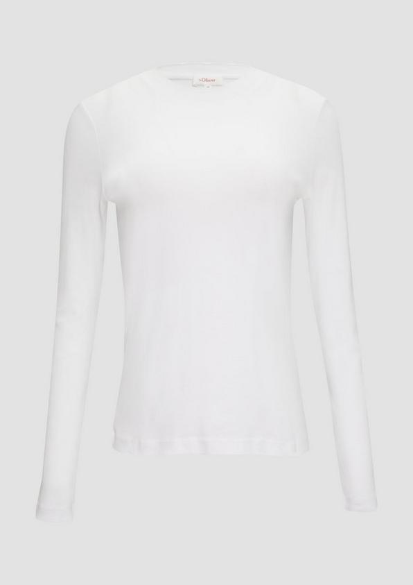 s.Oliver Langarmshirt mit Muschelkante