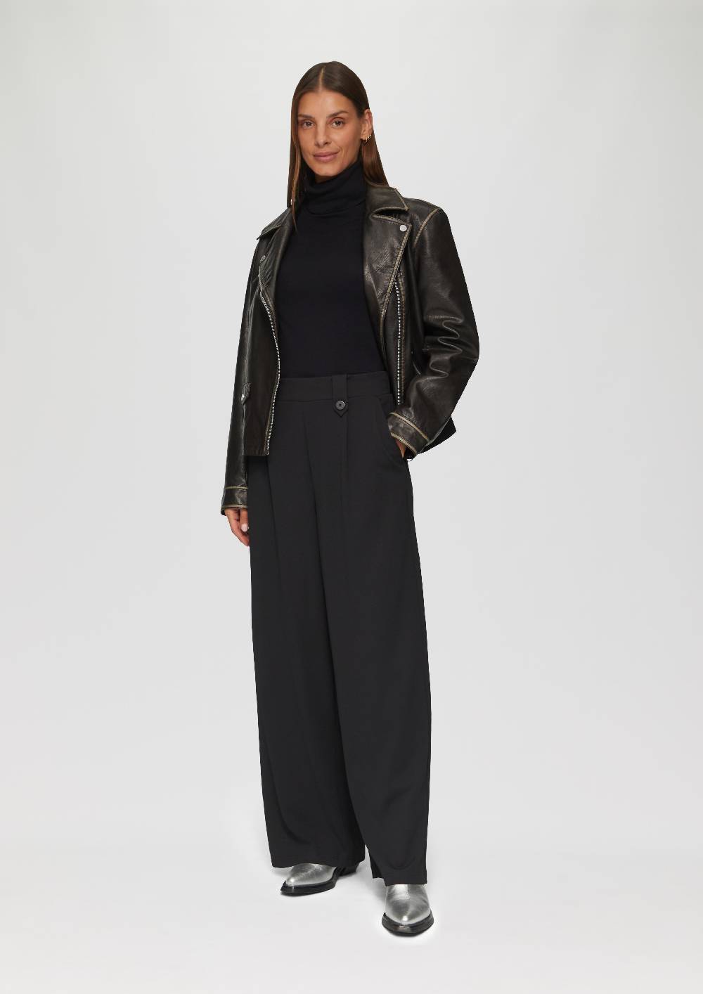 S.Oliver Langarmshirt Mit Rollkragen