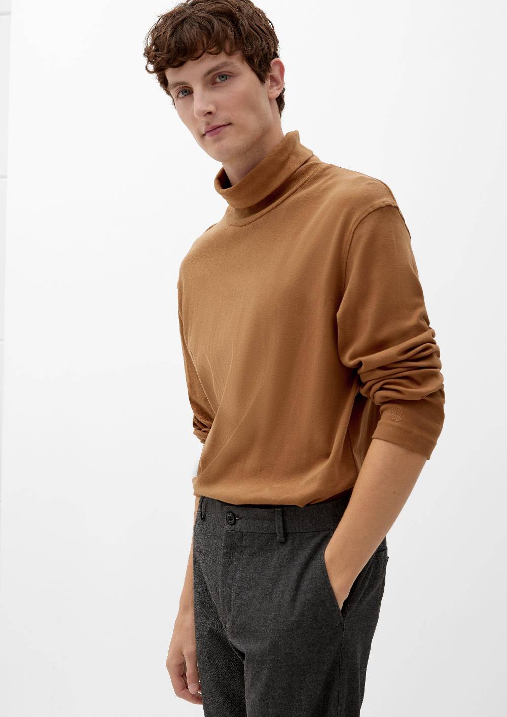 S.Oliver Langarmshirt Mit Rollkragen