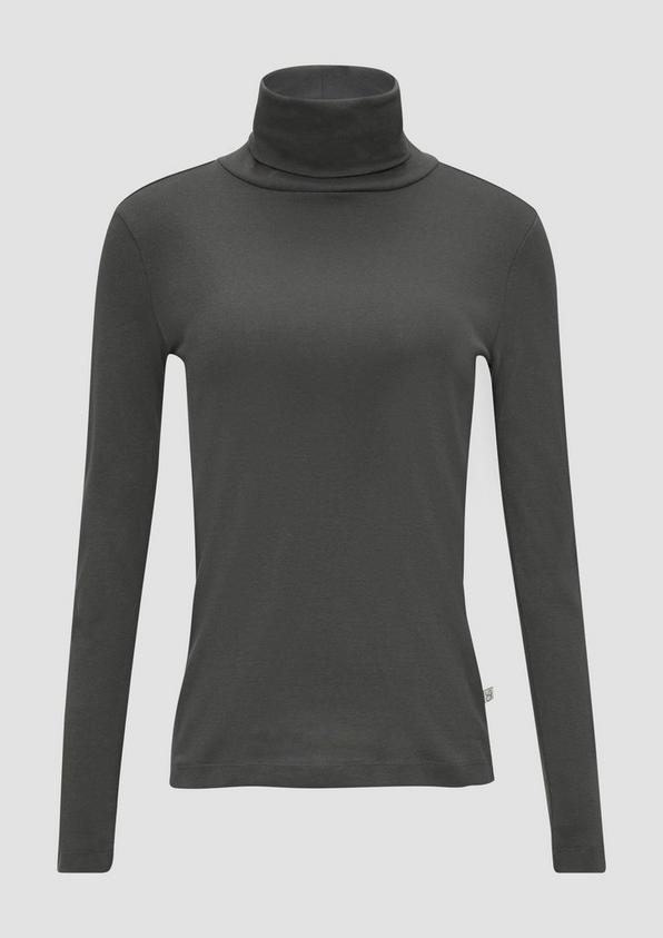 S.Oliver Langarmshirt Mit Rollkragen