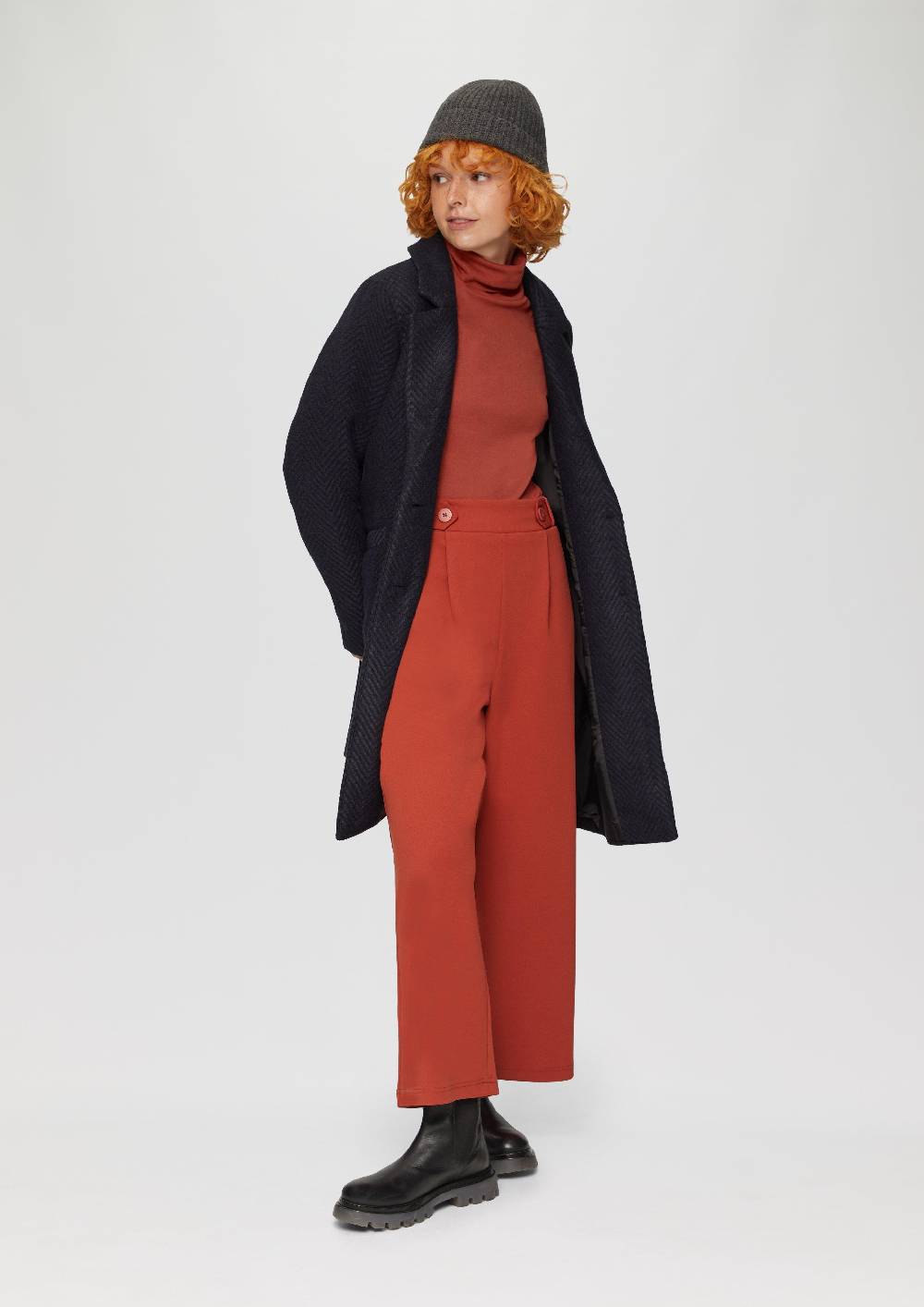 S.Oliver Langarmshirt Mit Rollkragen