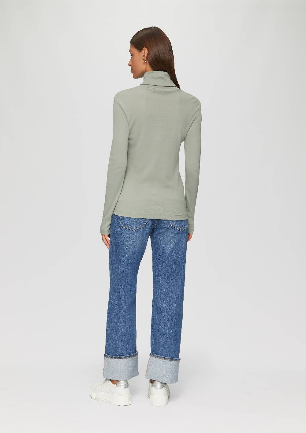 S.Oliver Langarmshirt Mit Rollkragen