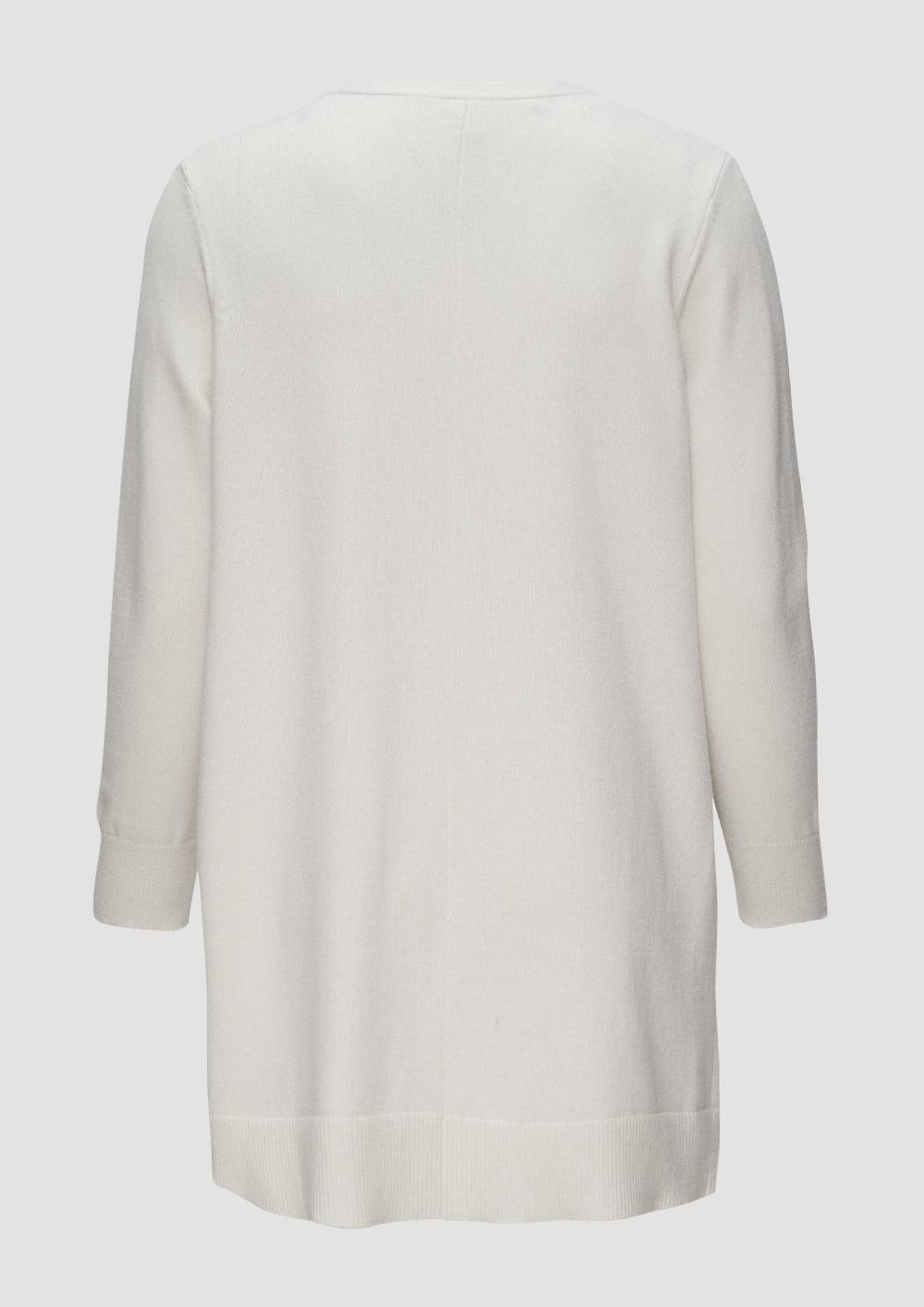 S.Oliver Lange Strickjacke Aus Viskosemix