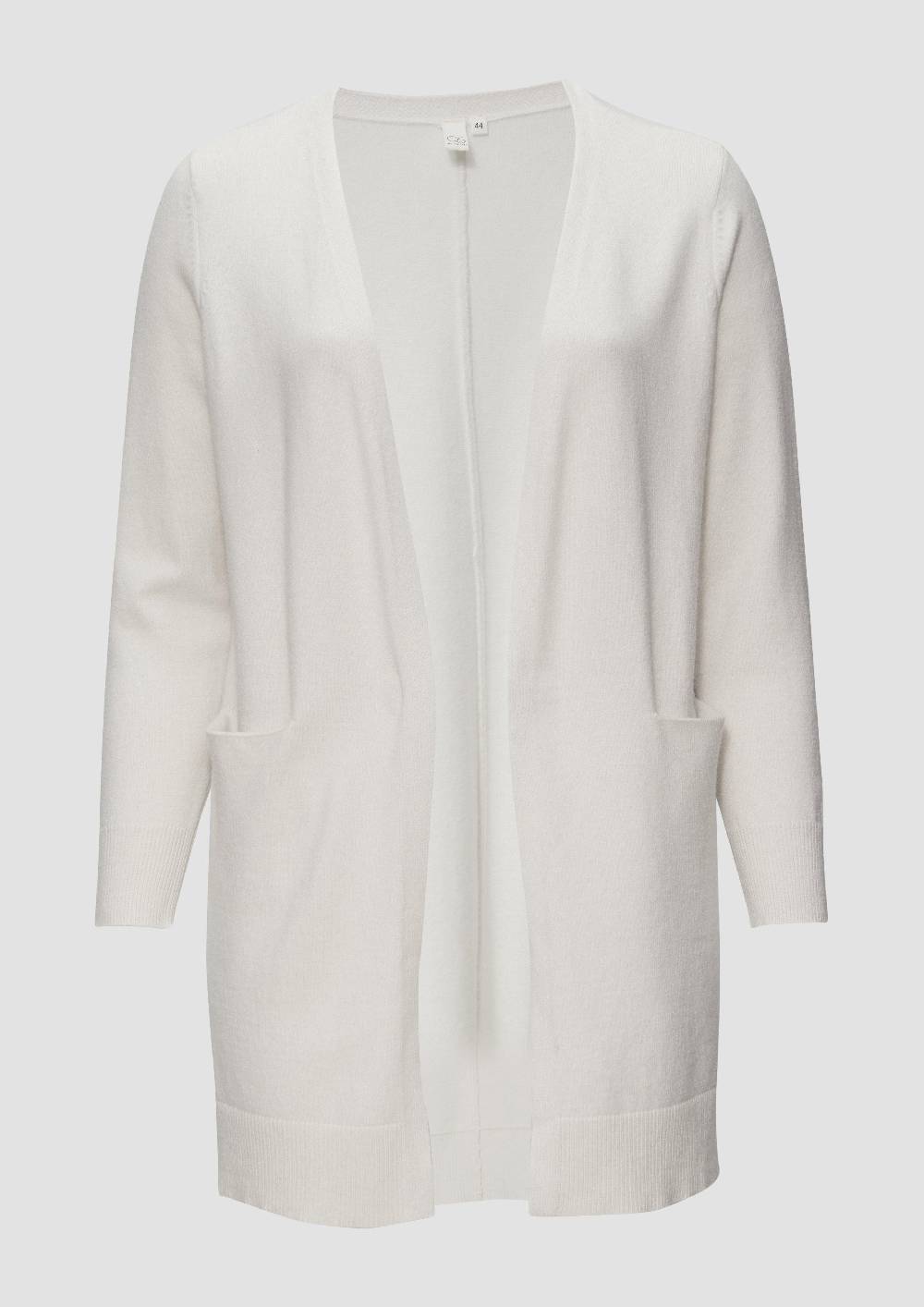 S.Oliver Lange Strickjacke Aus Viskosemix