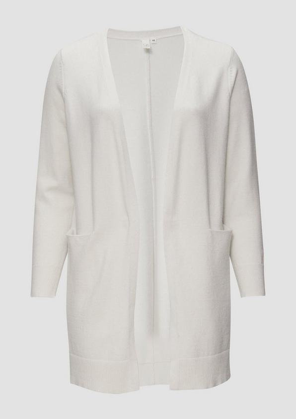 s.Oliver Lange Strickjacke aus Viskosemix