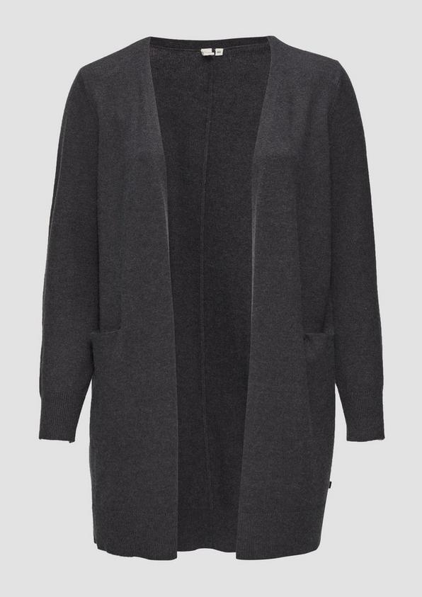 s.Oliver Lange Strickjacke aus Viskosemix