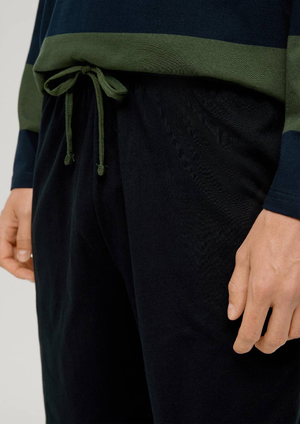 S.Oliver Langer Pyjama Aus Baumwolle