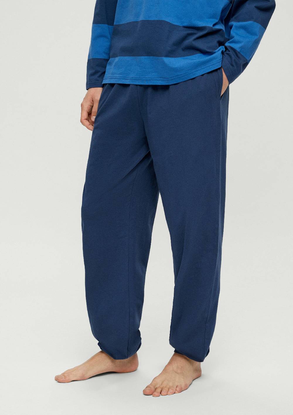 S.Oliver Langer Pyjama Aus Baumwolle