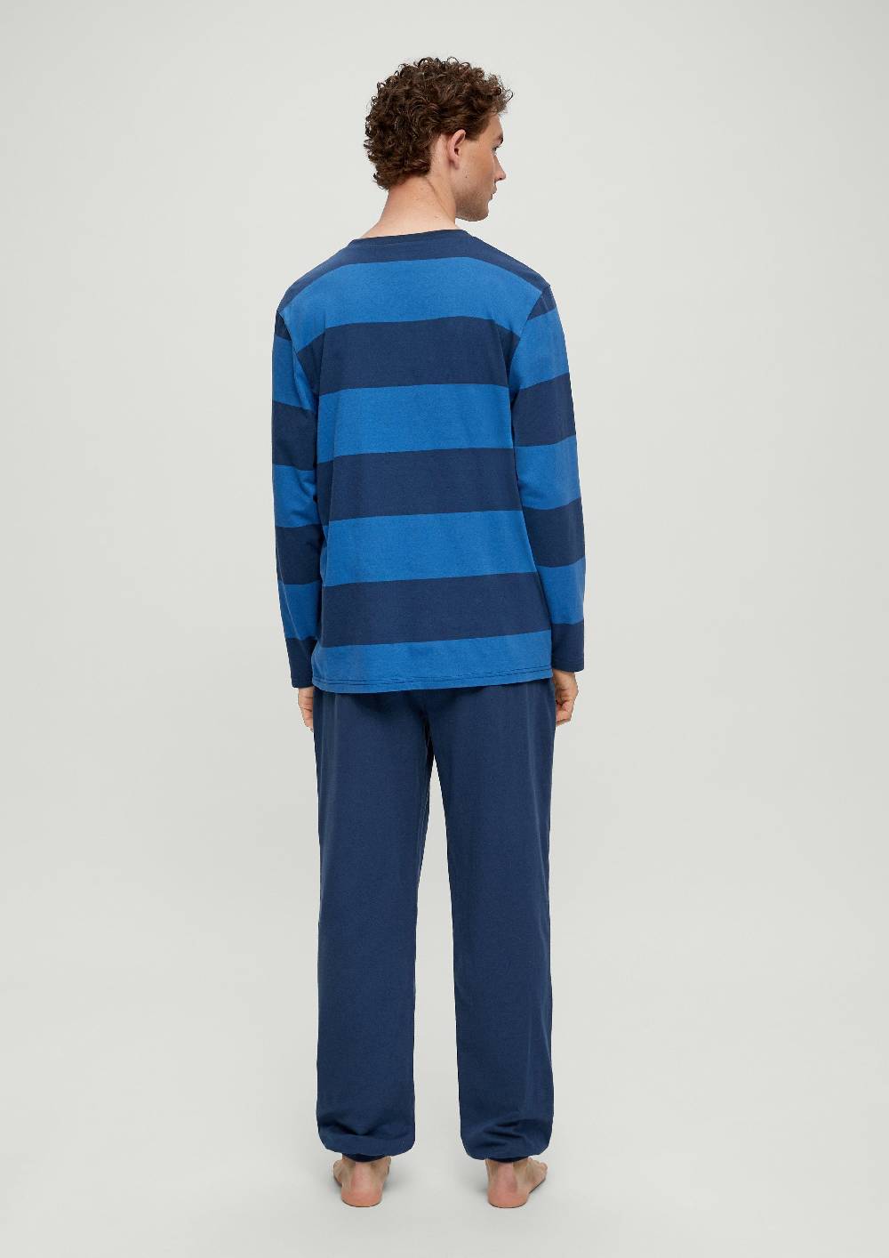 S.Oliver Langer Pyjama Aus Baumwolle