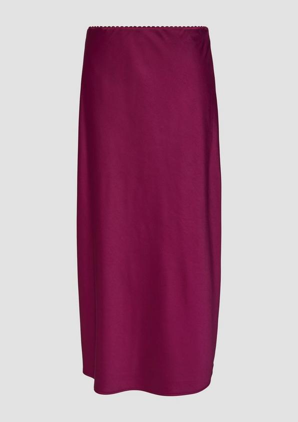 s.Oliver Langer Rock aus Satin