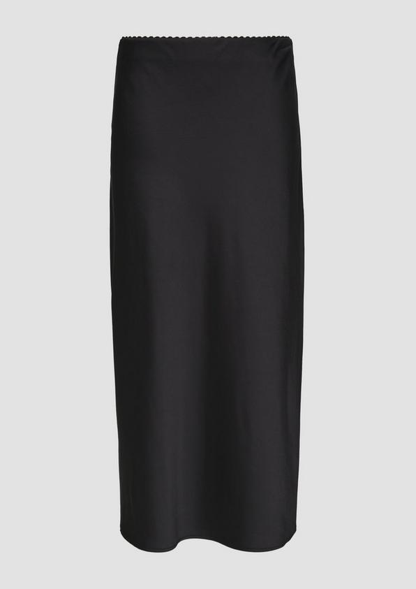 s.Oliver Langer Rock aus Satin