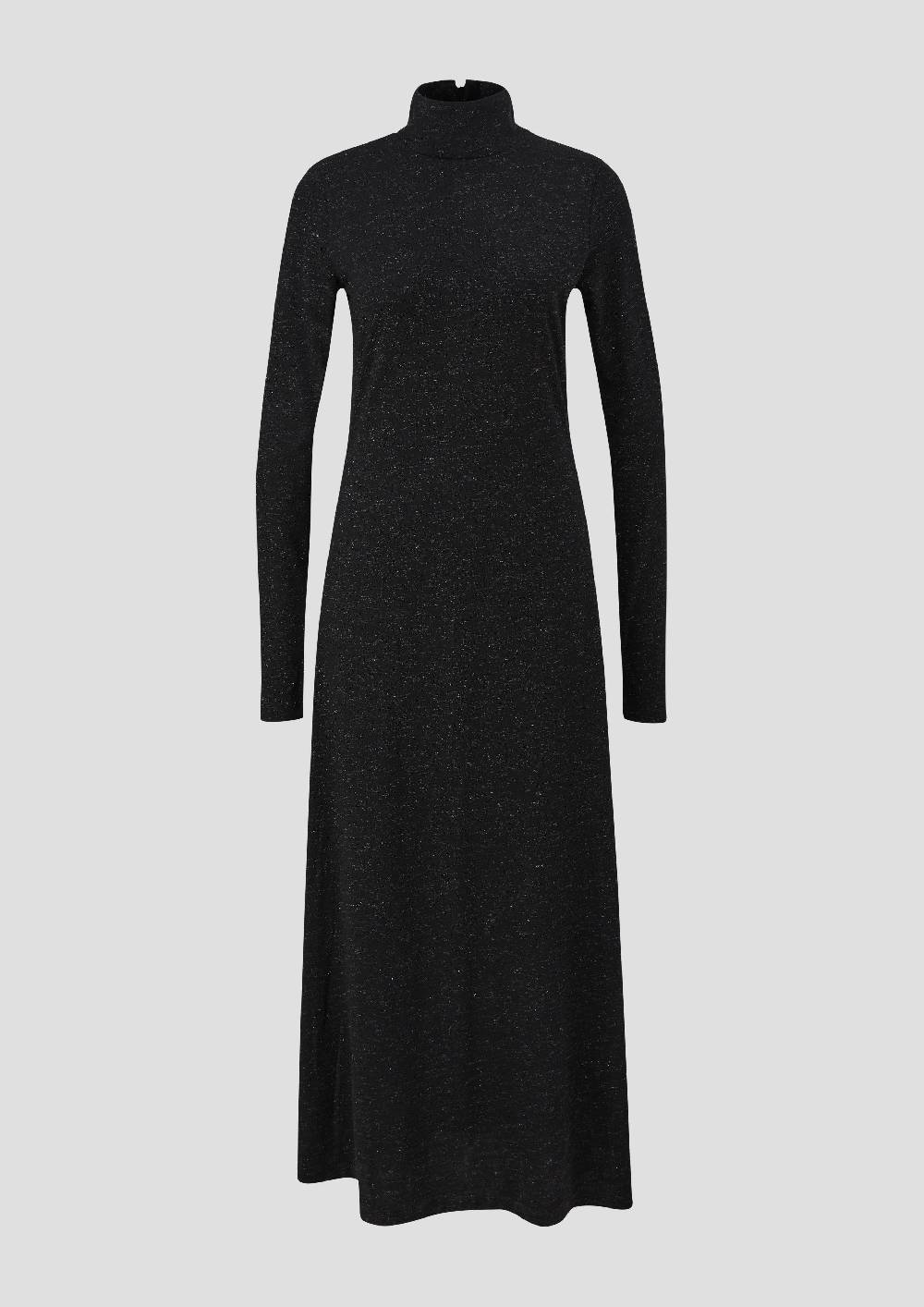 S.Oliver Langes Kleid Mit Glitzer-Effekt