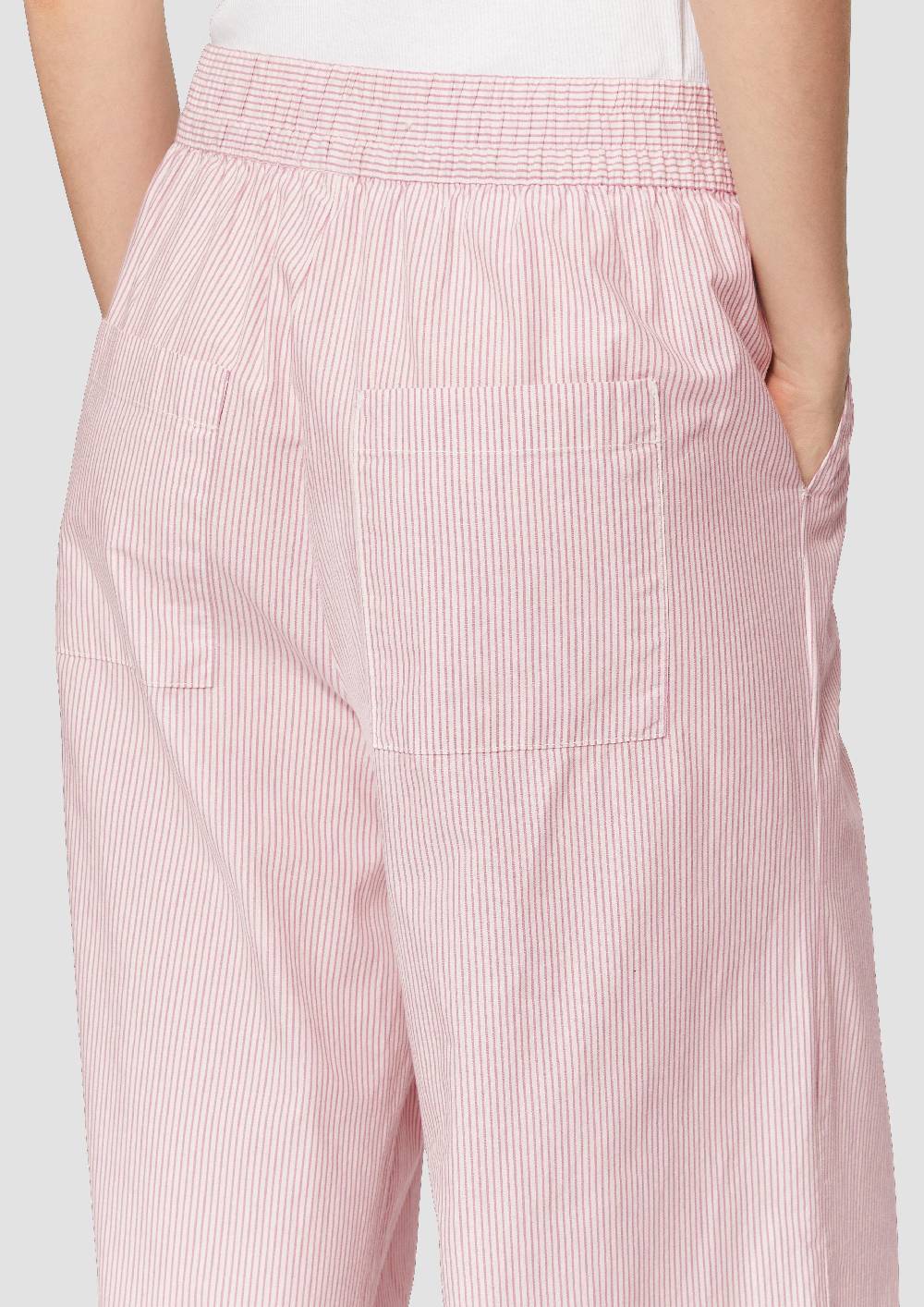 S.Oliver Lässige Baumwollhosen Mit Streifen