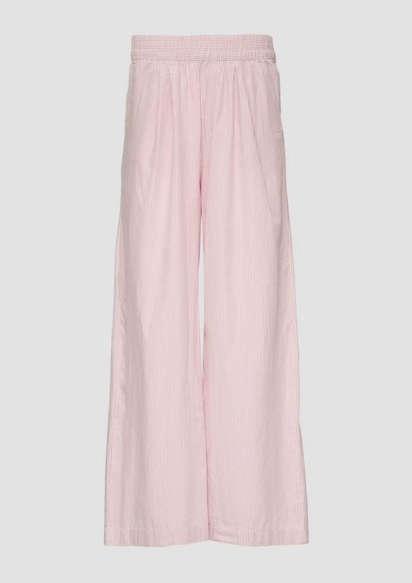 s.Oliver Lässige Baumwollhosen mit Streifen