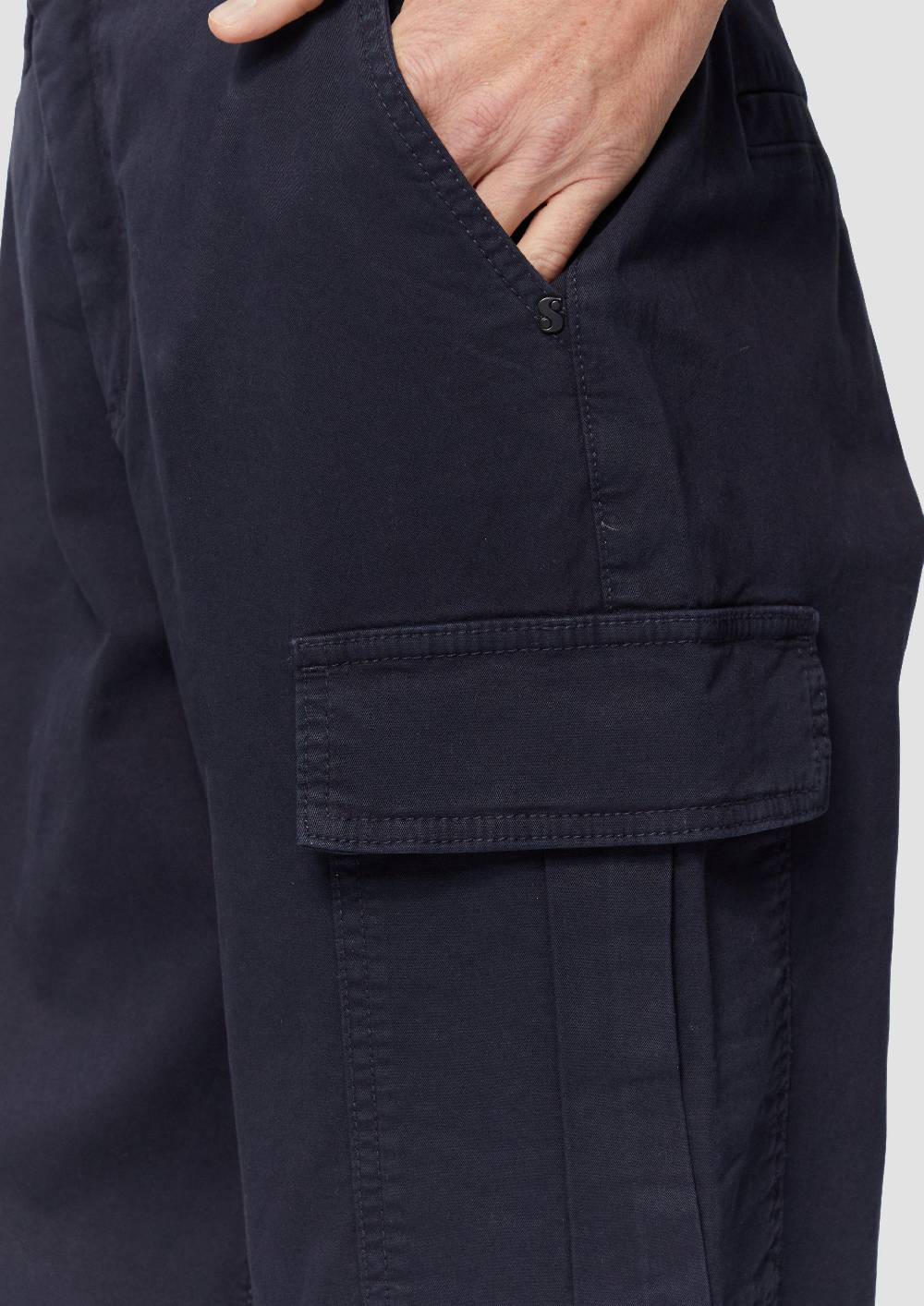 S.Oliver Lässige Cargohose Mit Nahtdetails