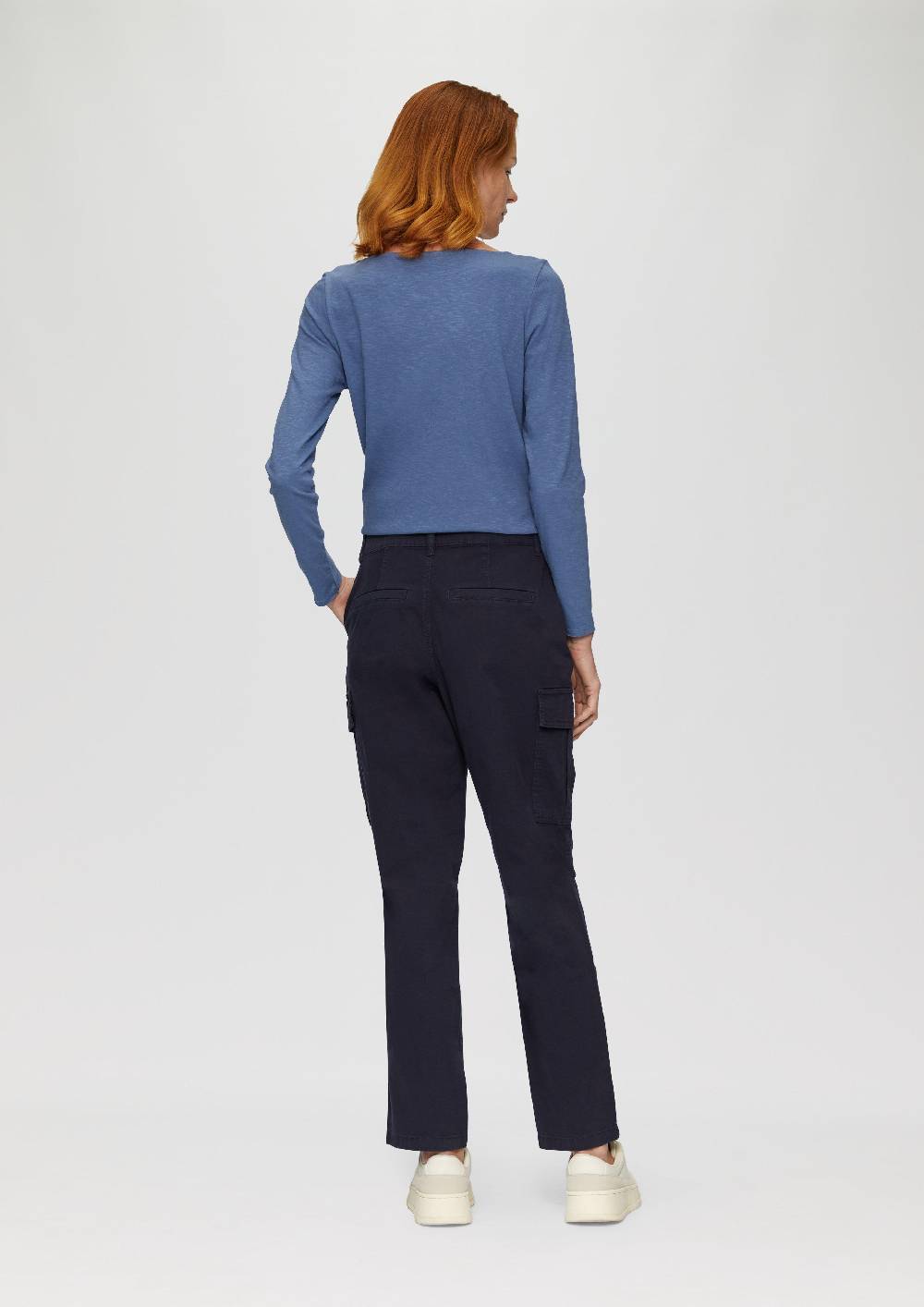 S.Oliver Lässige Cargohose Mit Nahtdetails