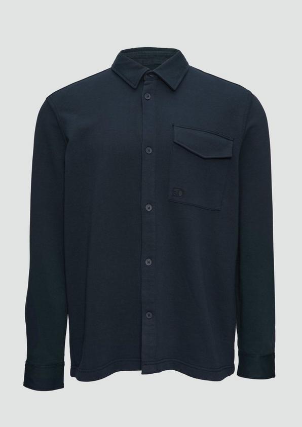 s.Oliver Lässiges Overshirt aus Sweat