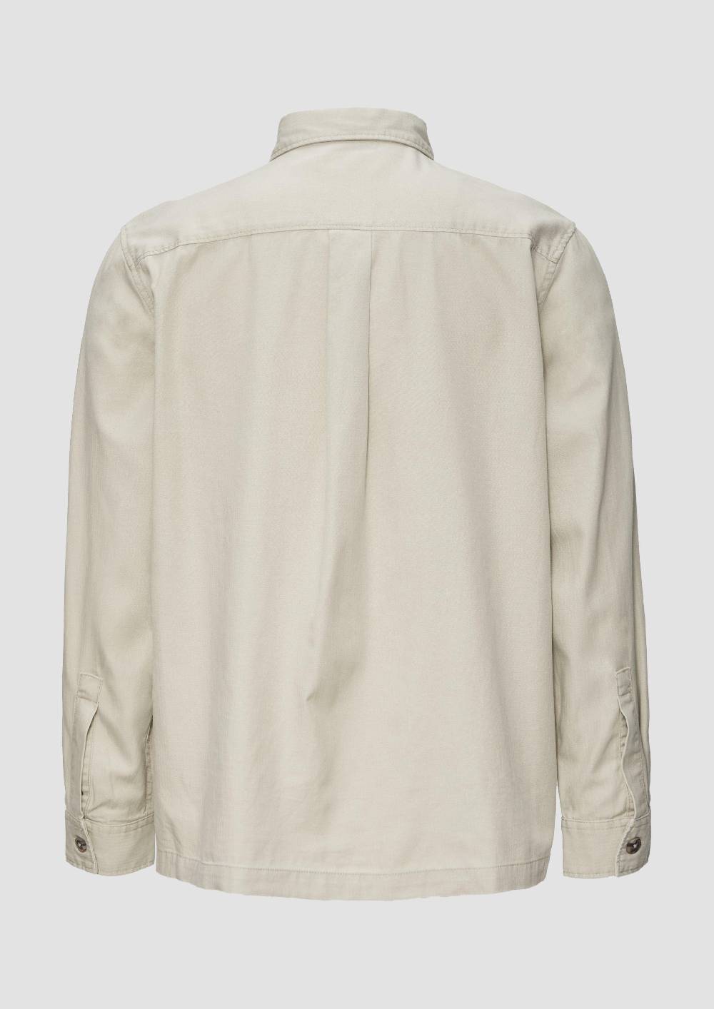 S.Oliver Lässiges Overshirt Mit Fischgrat-Struktur