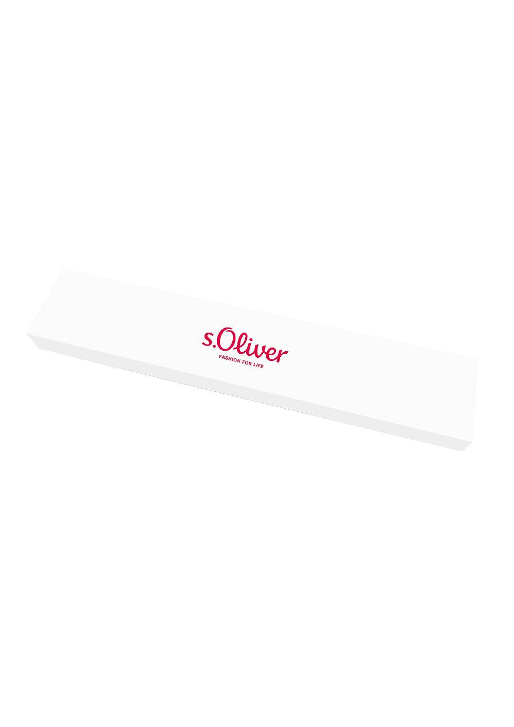 S.Oliver Lederarmband Mit Ident-Platte