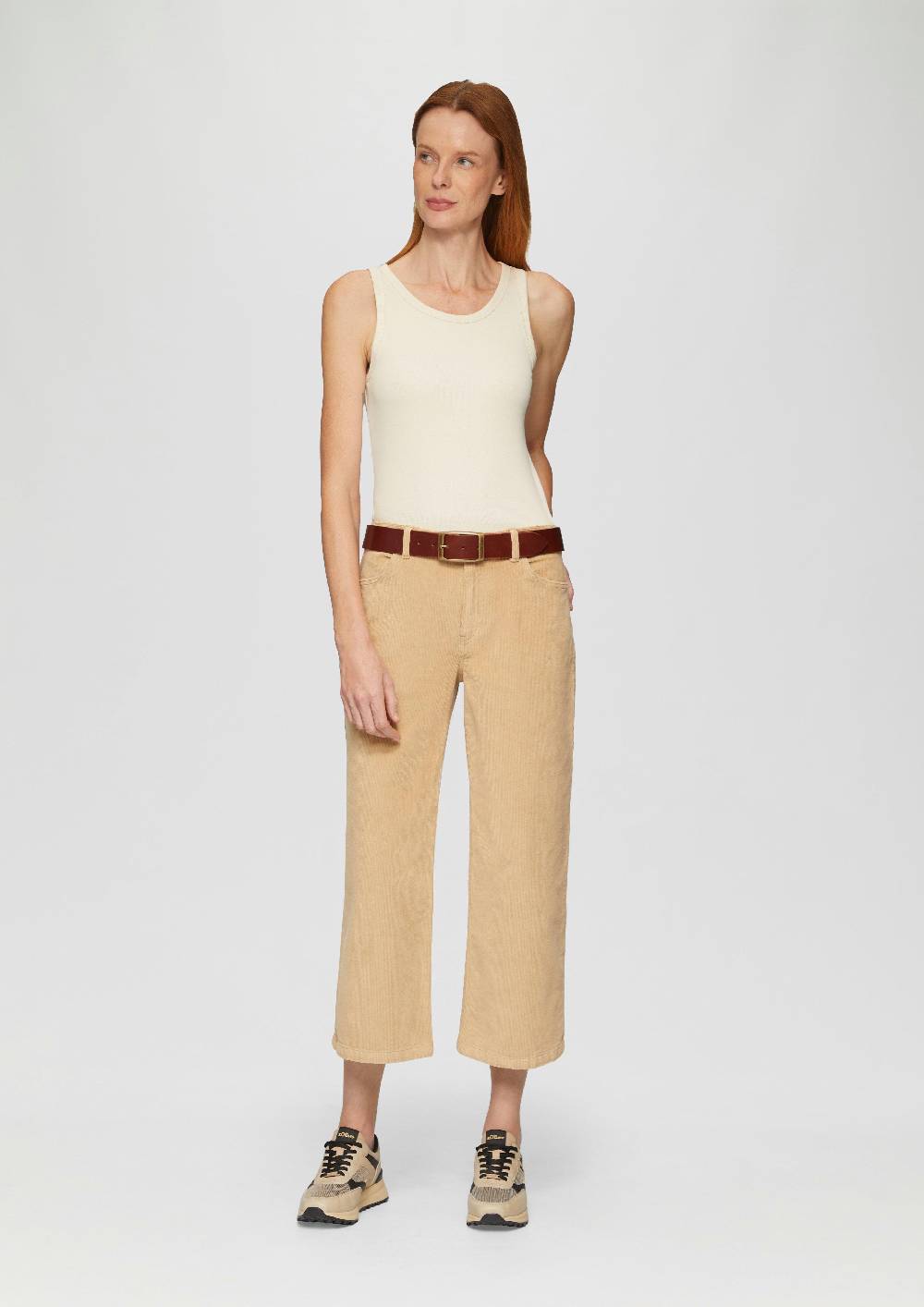 S.Oliver Ledergürtel Mit Dornschließe