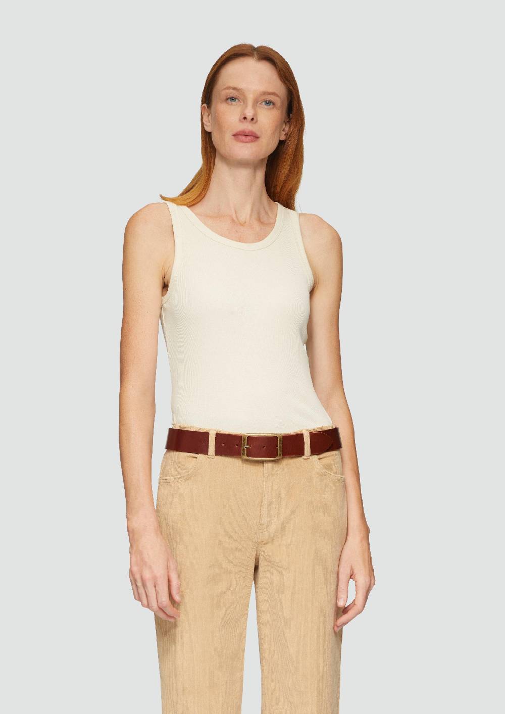 S.Oliver Ledergürtel Mit Dornschließe