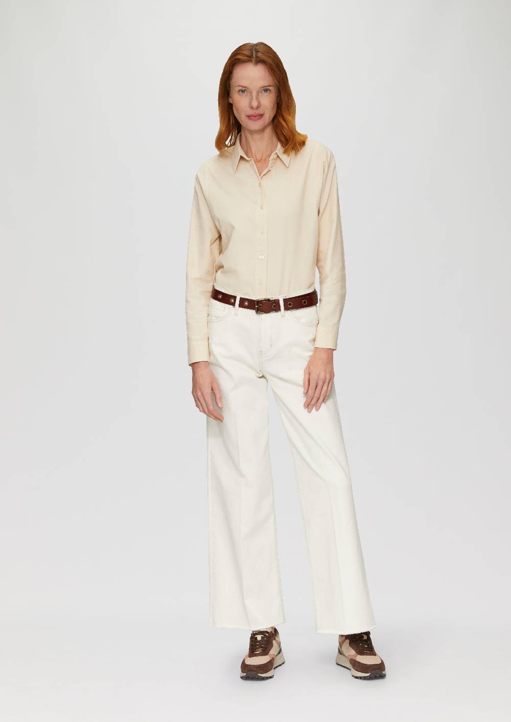 S.Oliver Ledergürtel Mit Ösen