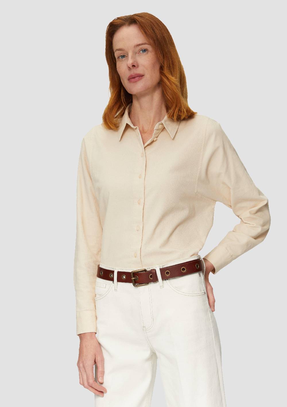 S.Oliver Ledergürtel Mit Ösen