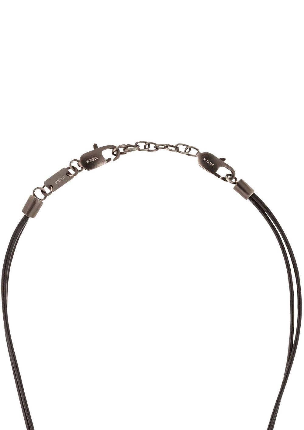 S.Oliver Lederkette Mit Kompass-Anhänger